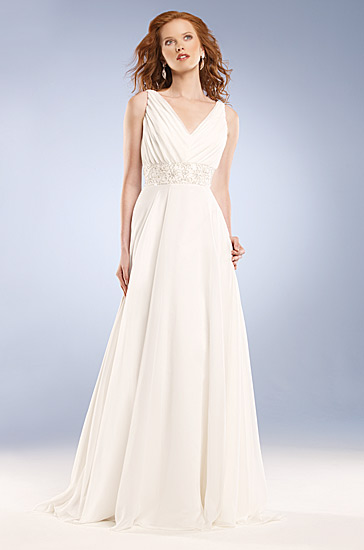 Wedding Dress_V-neckline style SC241