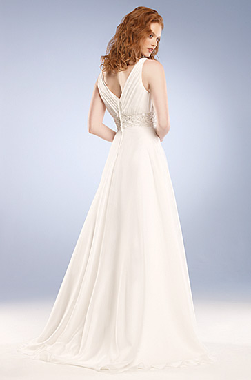 Wedding Dress_V-neckline style SC241