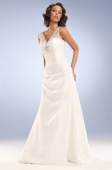 Wedding Dress_Lace shoulder strap SC243 - Click Image to Close