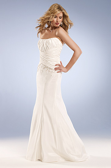 Wedding Dress_Strapless style SC244