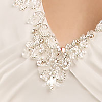 Wedding Dress_V-neckline style SC247