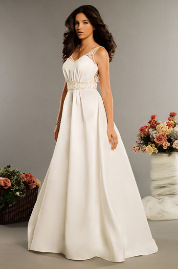 Wedding Dress_A-line gown SC253 - Click Image to Close