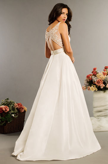 Wedding Dress_A-line gown SC253 - Click Image to Close
