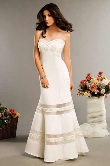 Wedding Dress_Sheath line gown SC254 - Click Image to Close