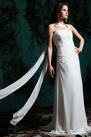 Wedding Dress_Slim line gown SC261