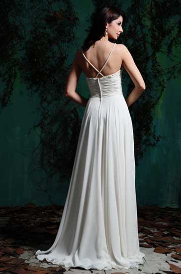 Wedding Dress_Spaghettie strap SC263 - Click Image to Close