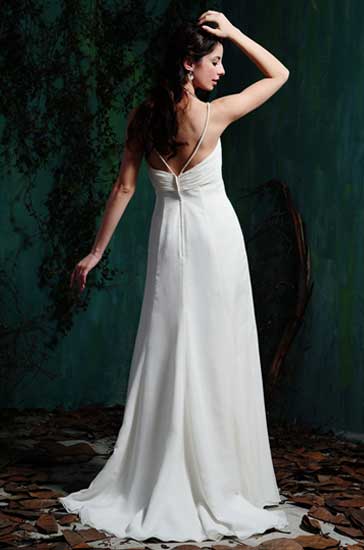 Wedding Dress_Spaghettie strap SC264 - Click Image to Close