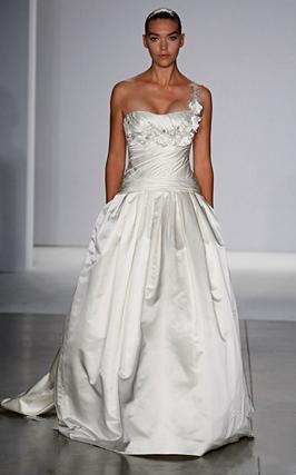 Wedding Dress_One shoulder strap SC274 - Click Image to Close