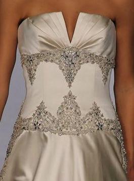 Wedding Dress_A-line gown SC284 - Click Image to Close