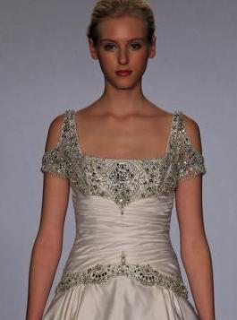 Wedding Dress_Square neckline SC285 - Click Image to Close