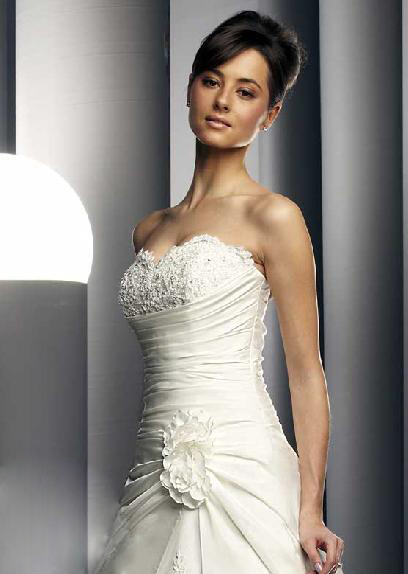 Wedding Dress_A-line gown SC296 - Click Image to Close