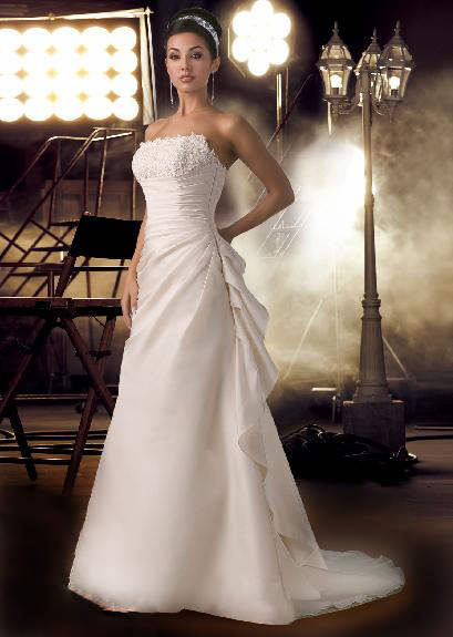 Wedding Dress_Strapless style SC302 - Click Image to Close