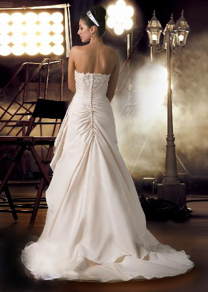 Wedding Dress_Strapless style SC302 - Click Image to Close