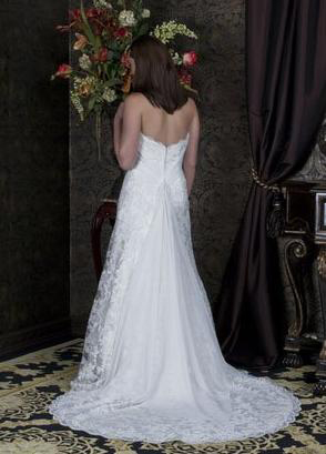 Wedding Dress_Sweetheart neckline SC305