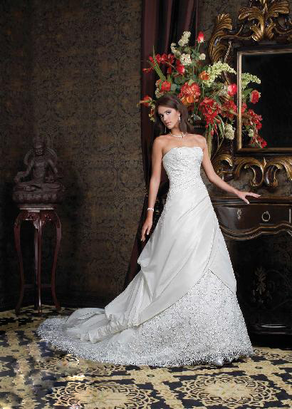 Wedding Dress_Cathedral train SC308 - Click Image to Close