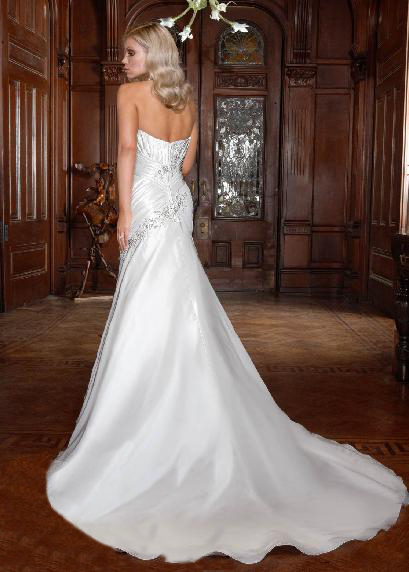 Wedding Dress_Semi-cathedral train SC309 - Click Image to Close