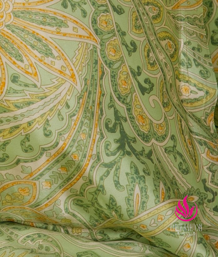 Orifashion Silk Pillow Sham Printed Ethnic Patterns (set of 2) S - Click Image to Close