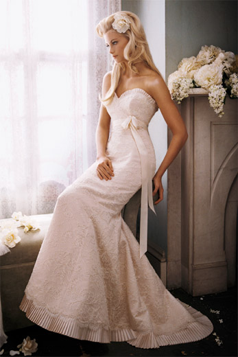 Orifashion Handmadestrapless wedding dress / gown 003