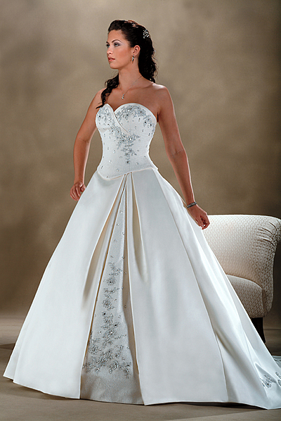 Orifashion Handmadestrapless wedding dress / gown 008