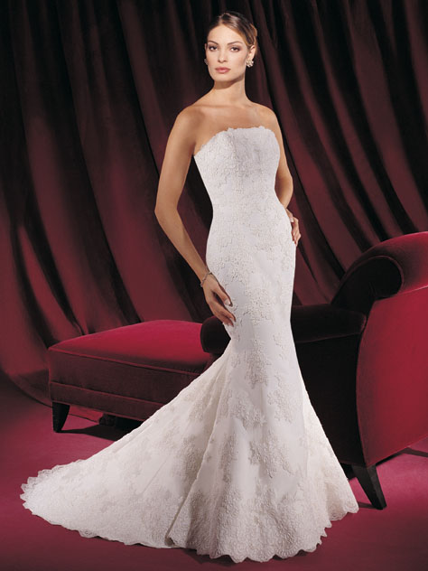 Orifashion Handmadestrapless wedding dress / gown 013