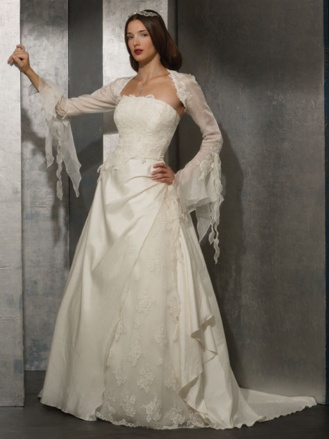 Orifashion Handmadestrapless wedding dress / gown 017 - Click Image to Close