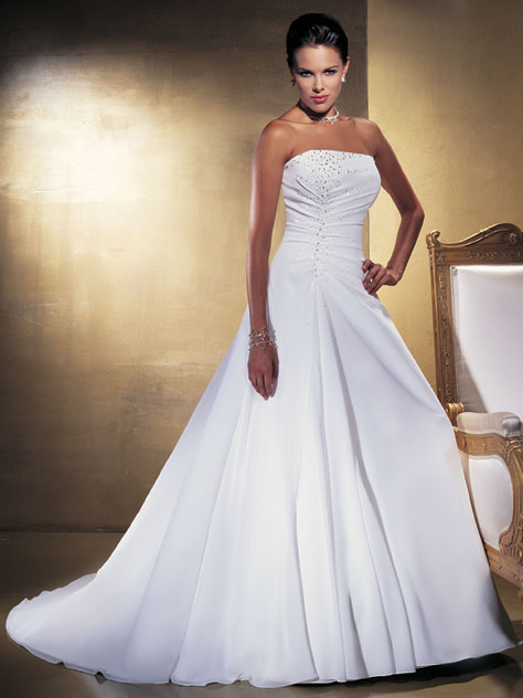 Orifashion Handmadestrapless wedding dress / gown 020