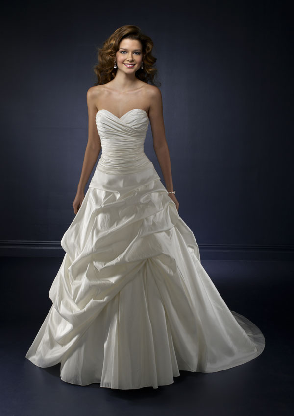 Orifashion Handmadestrapless wedding dress / gown 036 - Click Image to Close