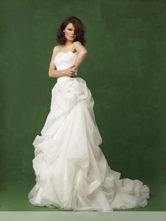 Orifashion Handmadestrapless wedding dress / gown 037 - Click Image to Close