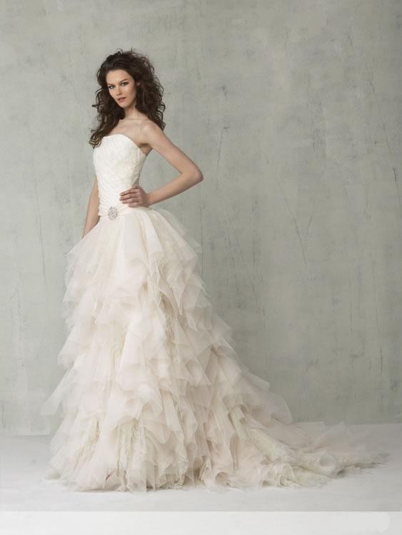 Orifashion Handmadestrapless wedding dress / gown 038 - Click Image to Close