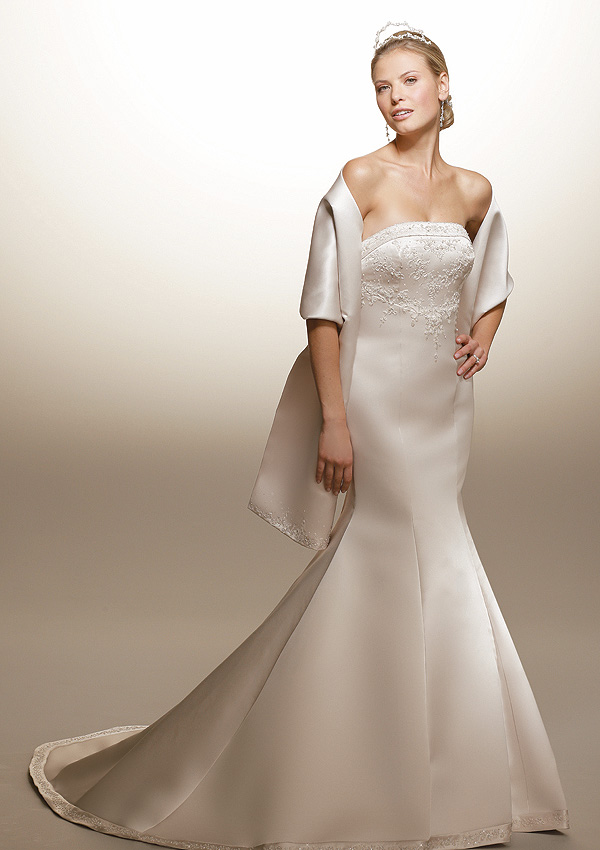 Orifashion Handmadestrapless wedding dress / gown 057 - Click Image to Close