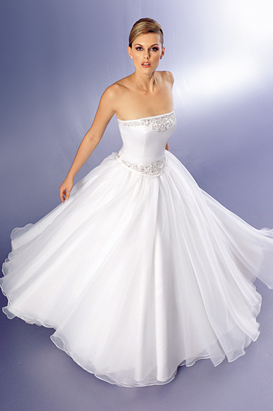 Orifashion Handmadestrapless wedding dress / gown 061 - Click Image to Close