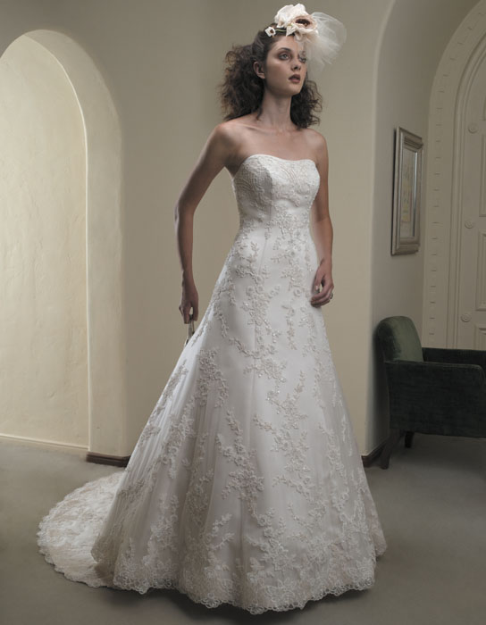 Orifashion Handmadestrapless wedding dress / gown 111 - Click Image to Close