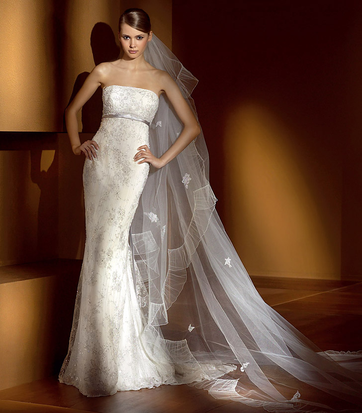 Orifashion Handmadestrapless wedding dress / gown 112 - Click Image to Close