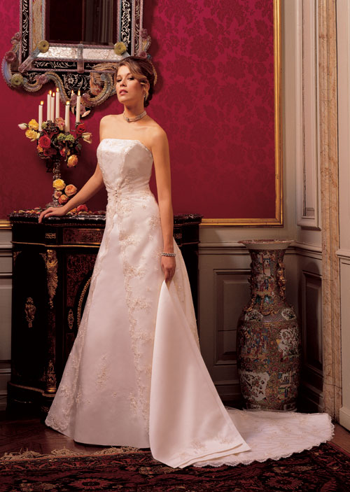Orifashion Handmadestrapless wedding dress / gown 117 - Click Image to Close
