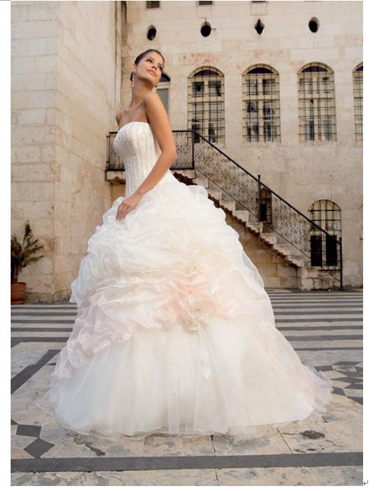 Orifashion Handmadestrapless wedding dress / gown 131 - Click Image to Close
