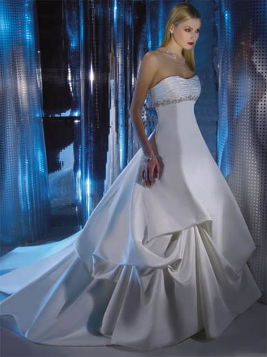 Orifashion Handmadestrapless wedding dress / gown 134 - Click Image to Close
