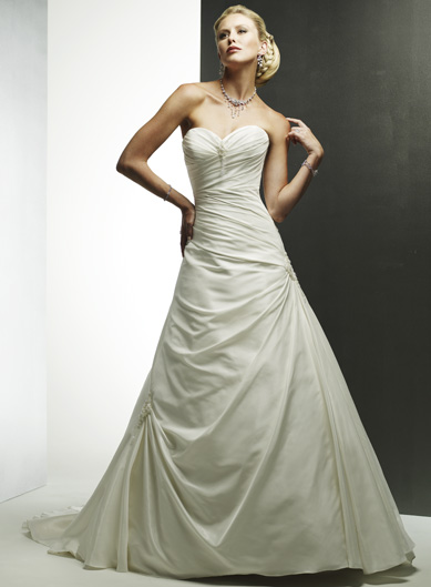 Orifashion Handmadestrapless wedding dress / gown 138 - Click Image to Close