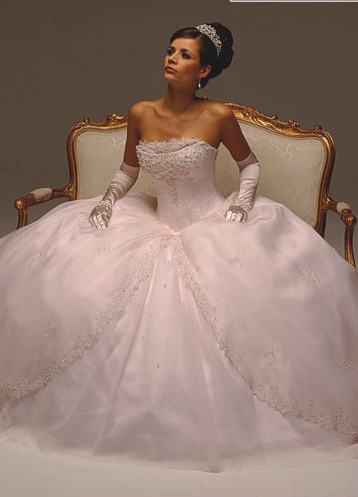 Orifashion Handmadestrapless wedding dress / gown 141 - Click Image to Close