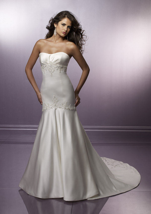 Orifashion Handmadestrapless wedding dress / gown 144 - Click Image to Close