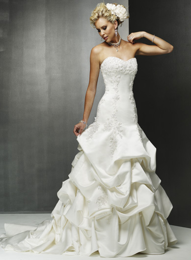Orifashion Handmadestrapless wedding dress / gown 147 - Click Image to Close