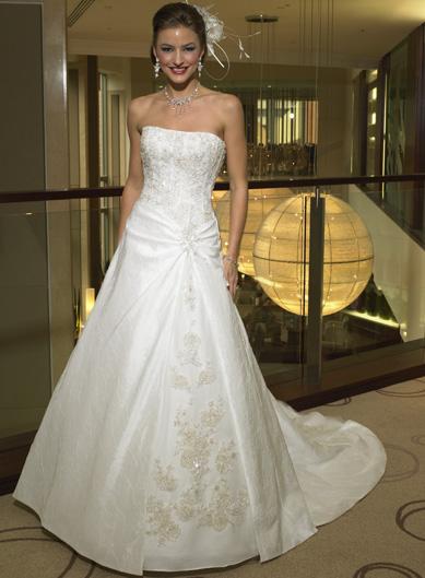Orifashion Handmadestrapless wedding dress / gown 148 - Click Image to Close