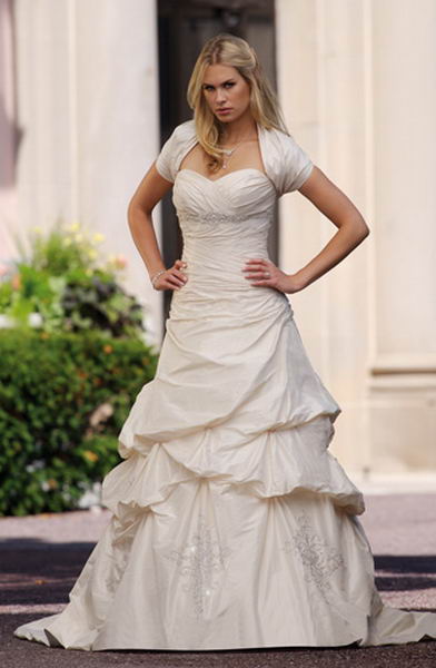 Orifashion Handmadestrapless wedding dress / gown 155 - Click Image to Close
