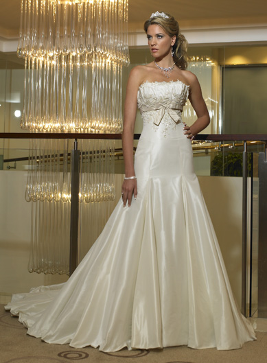 Orifashion Handmadestrapless wedding dress / gown 156 - Click Image to Close
