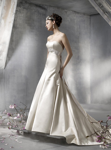 Orifashion Handmadestrapless wedding dress / gown 166 - Click Image to Close