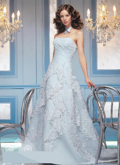 Orifashion Handmadestrapless wedding dress / gown 168 - Click Image to Close