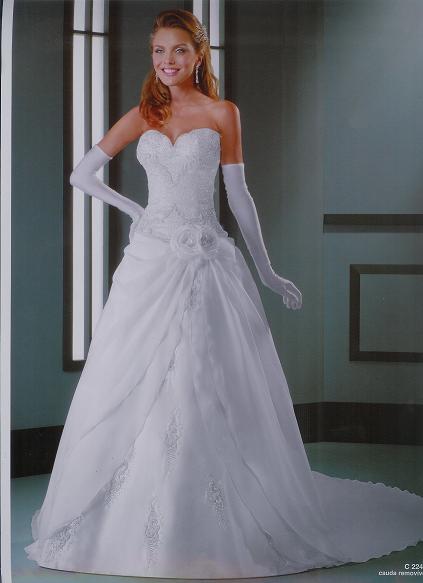 Orifashion Handmadestrapless wedding dress / gown 169 - Click Image to Close