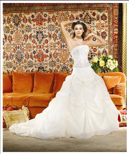 Orifashion Handmadestrapless wedding dress / gown 174 - Click Image to Close