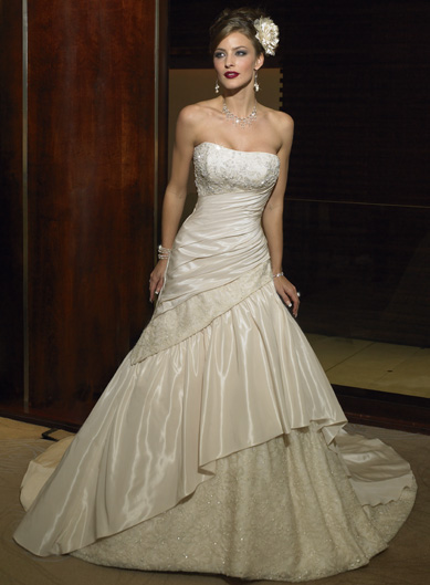 Orifashion Handmadestrapless wedding dress / gown 178 - Click Image to Close