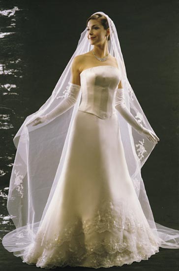 Orifashion Handmadestrapless wedding dress / gown 180 - Click Image to Close