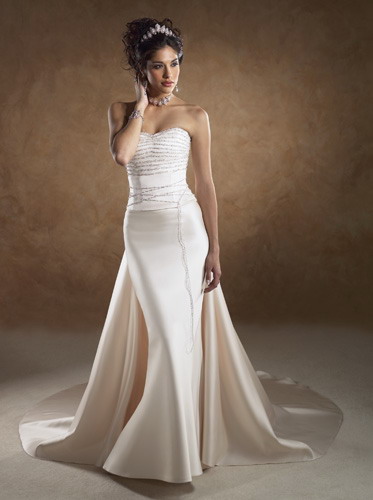 Orifashion Handmadestrapless wedding dress / gown 183 - Click Image to Close